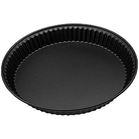 Moule À Quiche - Moule À Tarte - Acier Au Carbone Antiadhésif - Fond Démontable - Pour Four Et Réfrigérateur - 20 Cm - Lot De 1 (1/5)