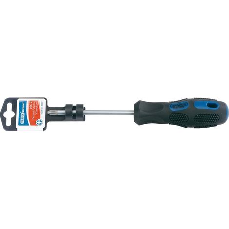 40019 N ° 2 x 100 mm Croix fente tournevis