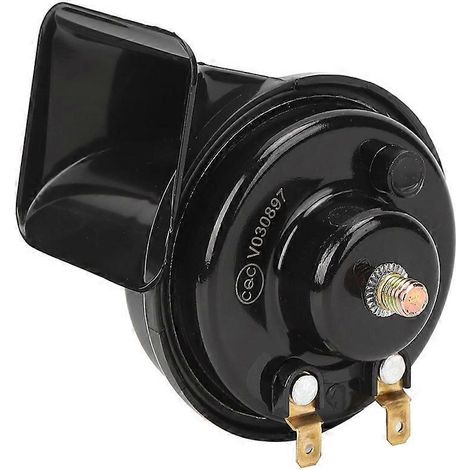 Universelle Autohupe 12V 105dB LKW-Dynamiklautsprecher Monophon Schneckenform Schwarz Wasserdicht
