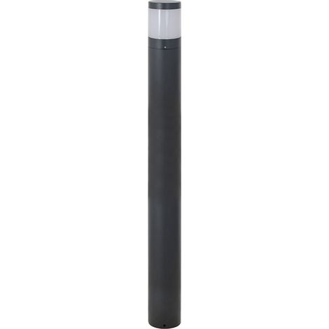 Farola bugio mediano ip54 1x7w led 340lm 6500k al.100xd.10cm aluminio+pc antracita (1/2)
