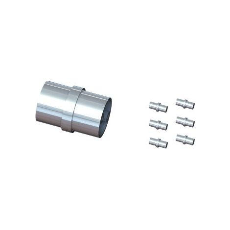 Lot Assembleurs pour 1 Main courante Ø50 mm et 6 Lisses Ø16 mm - Finition ALU (1/2)