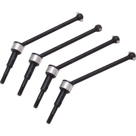 4pcs Kit Arbre de Transmission CVD Avant Arrière en Acier pour RedCat Blackout XTE XBE SC 1/10 (1/5)
