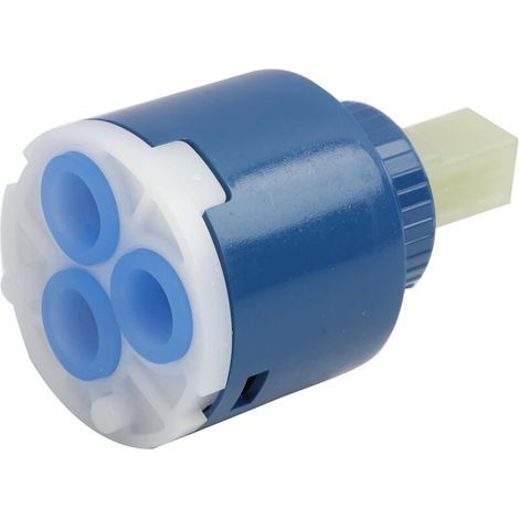 35-mm-Mischventilkern, universeller Keramik-Mischventilkern mit doppeltem Positionierungsfuß, geeignet für Einhebel-Küchen- und Waschtischarmaturen. (1/5)