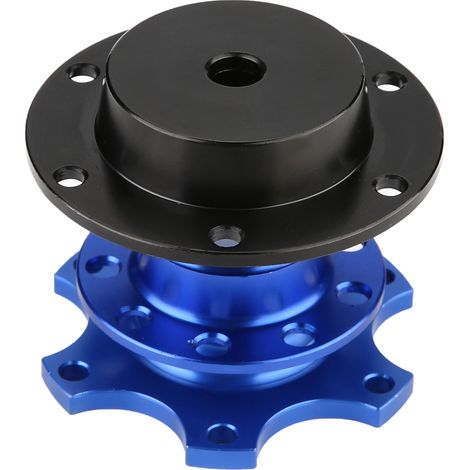 Schnellverschluss-Set für Lenkradnabenadapter mit Schrauben (Blau) (1/5)