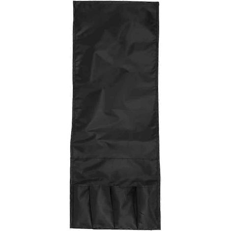 Sac de rangement multifonctionnel pour canapé et fauteuil et sac de rangement pour télécommande (noir) (1/5)