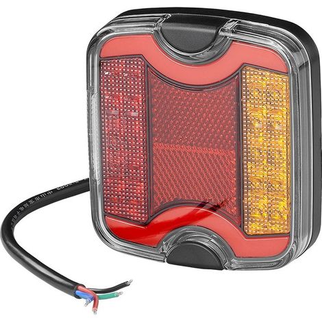 R Ckleuchte 4 Funktionen 105 X 95 Mm Led Glow Rechts