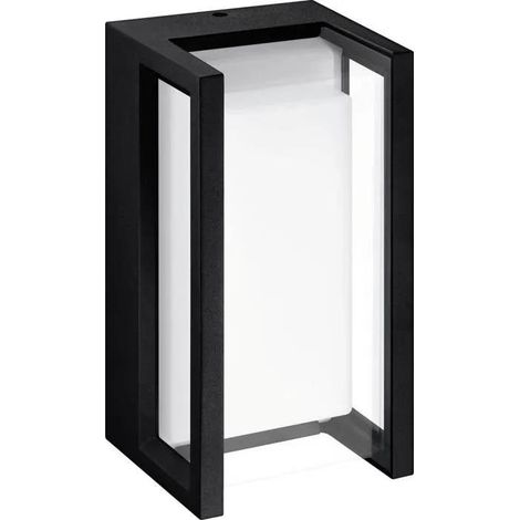 Philips Pyrona aplique LED exterior negro 12 W