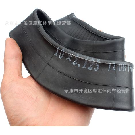 Electric scooter/balance bike/twist scooter accessories 102.125 inner tube 10-inch curved nozzle butyl rubber with inner liner (1/5)