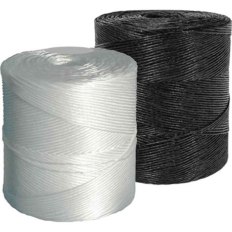 SPAGO IN POLIPROPILENE Titolo 300 - nero- 12 kg - LIF