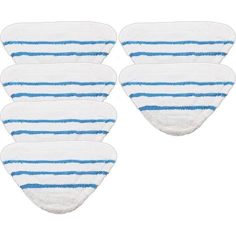 Lot de 6 coussins lavables pour nettoyeurs à vapeur Beldray 5 en 1 et 9 en 1. (1/5)