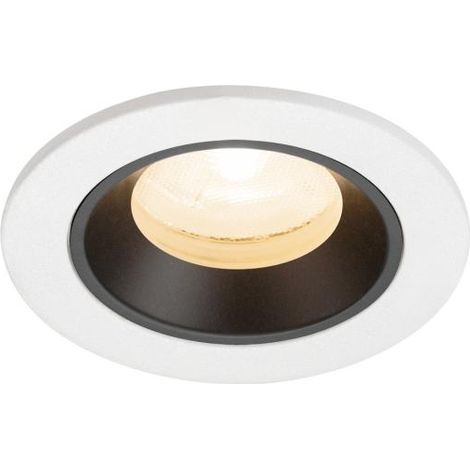 Spot encastré Numinos XS blanc/noir 2700K - 20 deg - 1009280