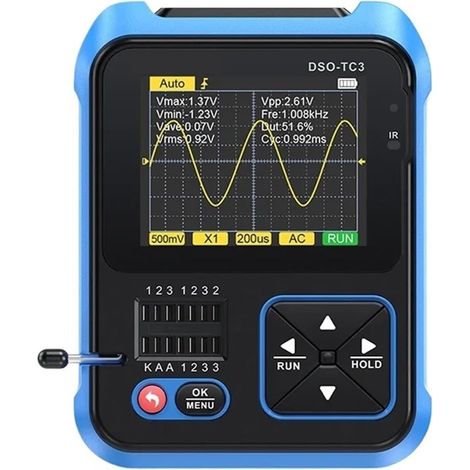 Testeur de Transistor oscilloscope Portable DSO-TC3 Multimètre Multifonction 2 en 1 Test LCR (1/5)