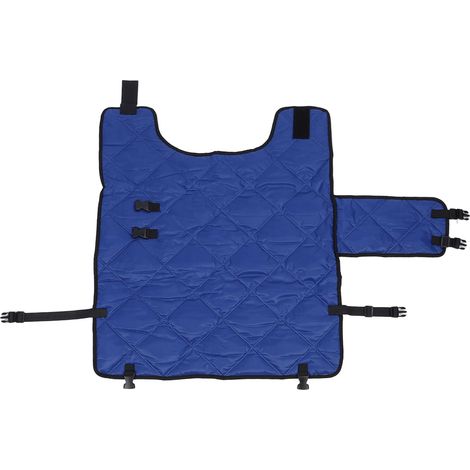 Couverture pour veau en tissu Oxford épais, coupe-vent et imperméable, vêtement d'hiver chaud, protection pour le ventre du bétail (1/5)