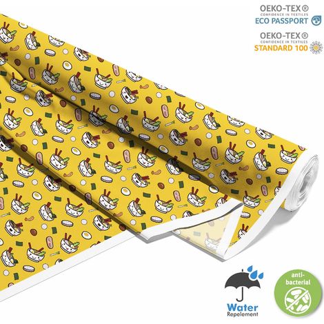 TESSUTI DECORATIVI PER ESTERNI OXFORD - Motivo cibo giapponese (1/5)