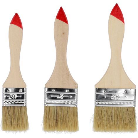 Flachpinsel-Set 3-teilig 1,5"-2"-2,5"