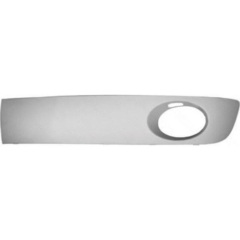 Grille de pare-choc avant gauche gris clair avec trou pour anti-brouillard Volkswagen Transporter T5 phase 2 2010-2015