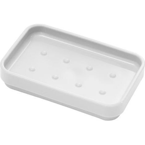 PORTA SAPONE PLASTICA BIANCO GEDY SEVENTY