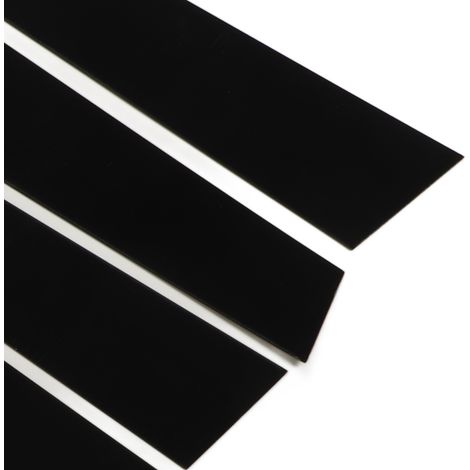 6PCS Garniture de Fenêtre Noir Brillant Léger Surface Lisse Bande Autocollant Remplacement Civic 2022 (1/5)