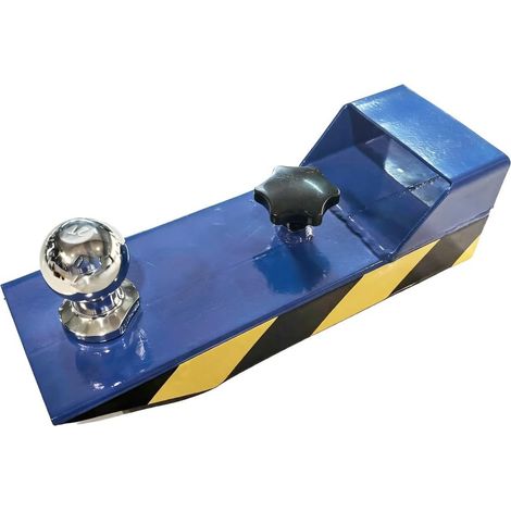 Aide au Couplage pour Chariot Élévateur avec Boule d'Attelage, Support de Remorquage pour Chargeuse Frontale, Accessoire pour Remorque et Caravane, Outil Polyvalent (1/5)
