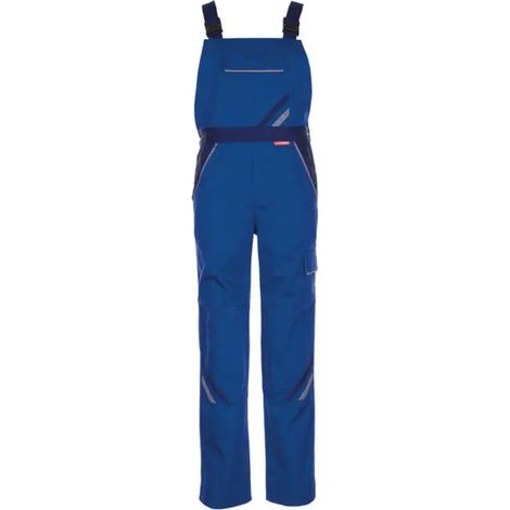 [NEUWERTIG] B-Ware Planam Latzhose Arbeitshose Berufskleidung Highline Größe 52 Kornblau Marine