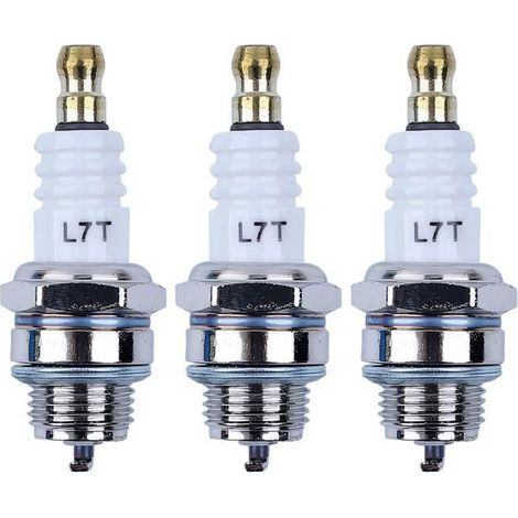 3 Bougies d'allumage compatibles pour tronçonneuses Stihl MS201T MS240 MS260 MS290 HS81T (1/4)