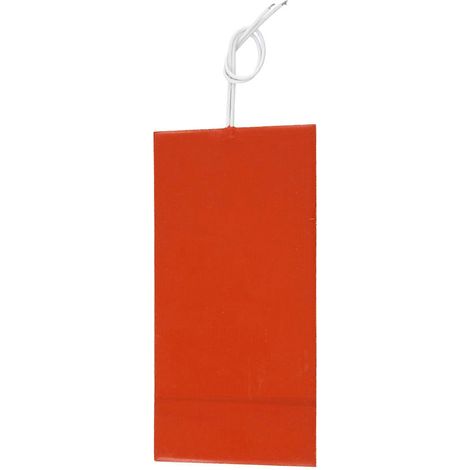 Coussin chauffant en silicone 12 V, tapis chauffant en caoutchouc, plaque chauffante pour lit, pièce chauffante flexible et étanche pour batterie (1/5)