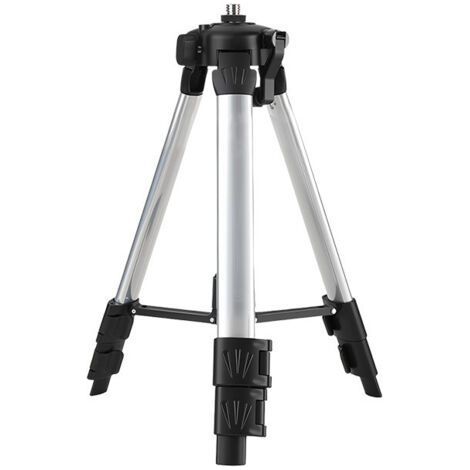 Trépied léger, trépied laser, trépied inclinomètre de niveau support de niveau à bulle en alliage d'aluminium support fixe pour support laser 150 cm 5/8in (1/5)
