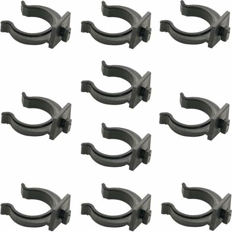 ALLIANDIS10x clip à baïonnette pour plinthe meuble tube pied cuisine salle bain piétement (1/2)