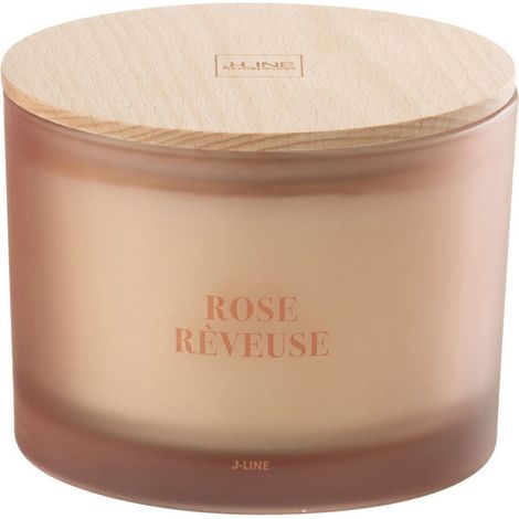 Bougie Parfumée "Accords Essentiels" 10cm Rose Rêveuse (1/5)
