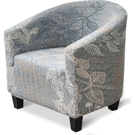 Housse imprimée pour fauteuil, 1 pièce, housse de chaise de bain, ensemble de protection pour fauteuil club, housse de meuble extensible élastique