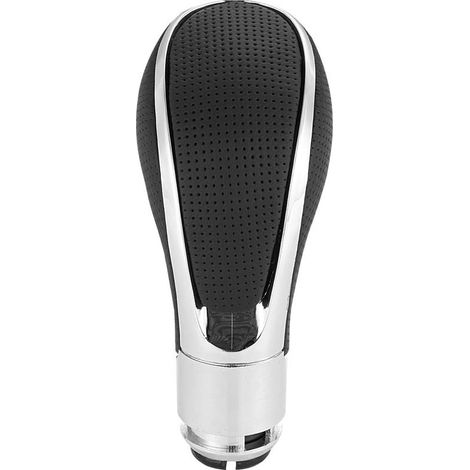 Suitable for Buick Regal and Opel vehicles with automatic transmission, gearshift lever, gear knob for manual shifting, ball joint accessory, black, full leather, one piece per pack.--DTEKGAZ (1/4)
