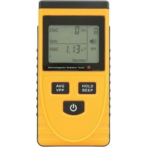 Détecteur de rayonnement nucléaire, compteur Geiger numérique, dosimètre de rayonnement électromagnétique à affichage LCD