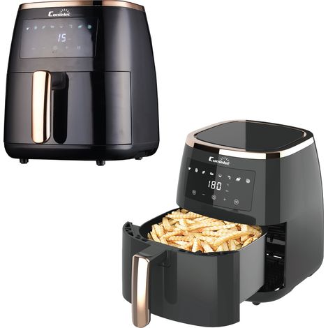 Comelec FA5004 Friteuse à air Noir 5 litres 1800W (1/2)