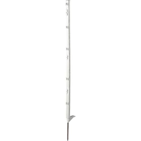 Pack de 5 poteaux en plastique 1,05 m – Embout métallique – Pour clôture électrique – Haute durabilité – Isolés pour protection des cultures – Ako Agrartechnik (1/5)