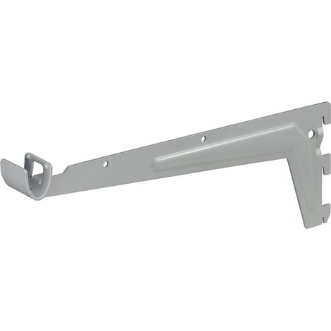 TrendLine Träger für Kleiderstangen grau 33 x 3,6 cm Regalträger
