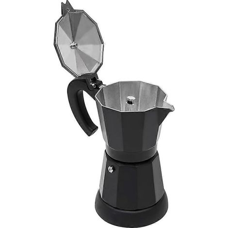 Électrique machine expresso pour 6 tasses 300 ml café Aluminium Mocha Jug UE prise (1/5)