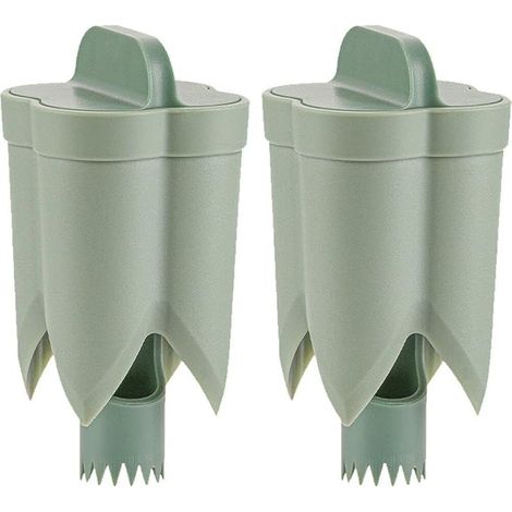 Extractor de semillas de chile Dianzan, 2 piezas, removedor de semillas de vegetales, separador de semillas de pimiento retorcido, cortador de pimientos, cortador de pepinos, herramienta de cocina