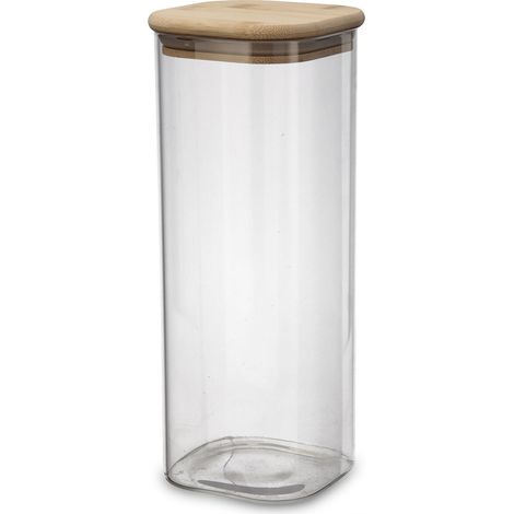 Bote Quid Cocco Transparente Vidrio Silicona 2 L (1/2)