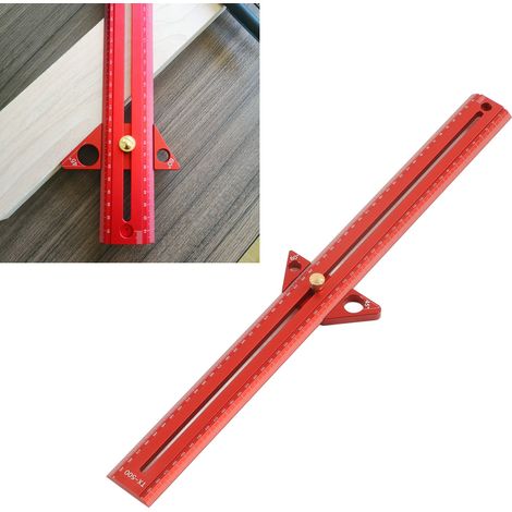 Multifunktionaler Markierstift aus Aluminiumlegierung für Holzbearbeitung, 50 cm (1/5)
