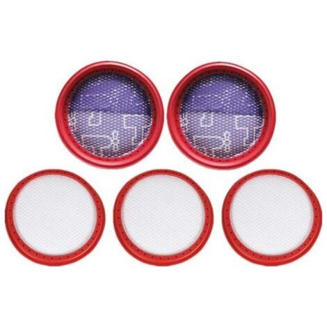 FENOPLASTICAPour Dibea D18 D008Pro/D18 PRO Aspirateur à Main Filtres HEPA Accessoires De Rechange Professionnels PièCes (1/3)