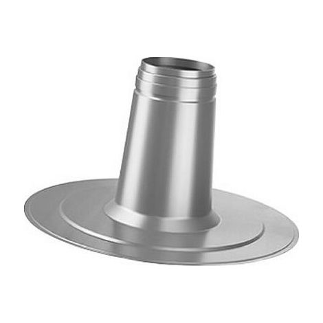 Bosch Abgaszubehör FC-O6080 Flachdachflansch, 0 Gr, d:125, L: 250mm, 7738112508