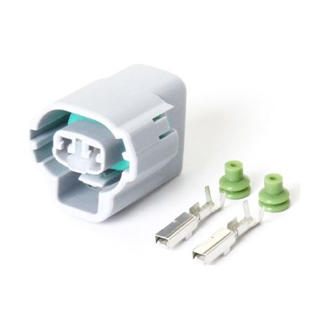 2-poliger Magnetventilstecker für Toyota Corolla, DJ7025YA-2-21, einschließlich der Anschlüsse 7283-7526-40. (1/3)