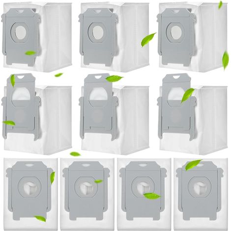 Set mit 10 Staubsaugerbeuteln für iRot Roomba i7 i7+ i7 Plus s9 s9+ i3 i3+ i4 i4+ i6 i6+ i8 i8+ j7 j7+ e5 e6 e7 (1/5)