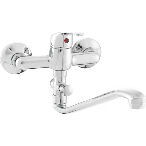 Mélangeur salle de bain Multi sans douche 150 mm chrome MU272 (1/5)