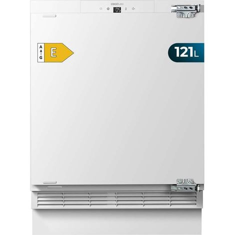 Einbaukühlschrank de 121 Liter de Fassungsvermögen, E y Schnellgefrierklasse.