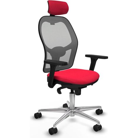 piqueras-y-crespo Modelo dinámico Silla de oficina roja