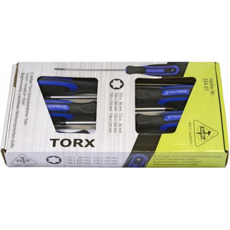 Schraubendreher-Satz Torx 6-tlg.Schraubendre (1/2)
