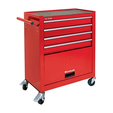 MOBILE PORTAUTENSILI SU RUOTE TCTW 100 EINHELL  5 CASSETTI CM 69.5X33 H.CM 76