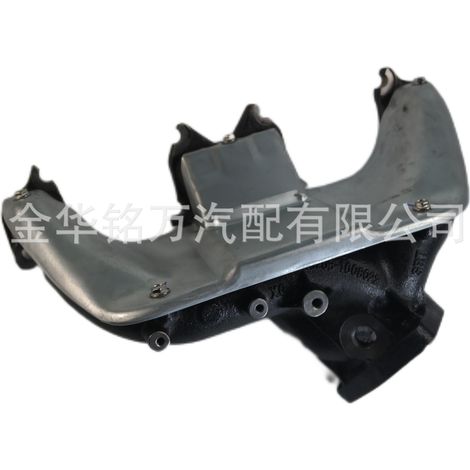 Collecteur d'échappement et tuyau de dérivation d'échappement adaptés au moteur Jinbei Haishi Grace V19 020B-1008022 (1/5)