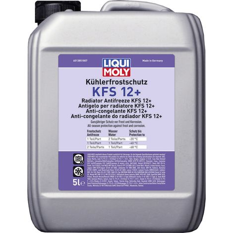 Liqui Moly KFS 12+ 21146 Kühlerfrostschutz Kühler 5 l